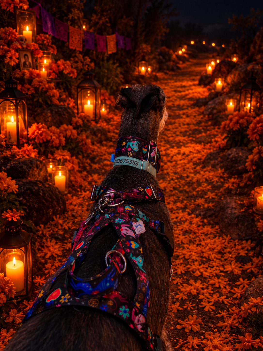 Arnés antiescape XY Noche de muertos - Imagen 6